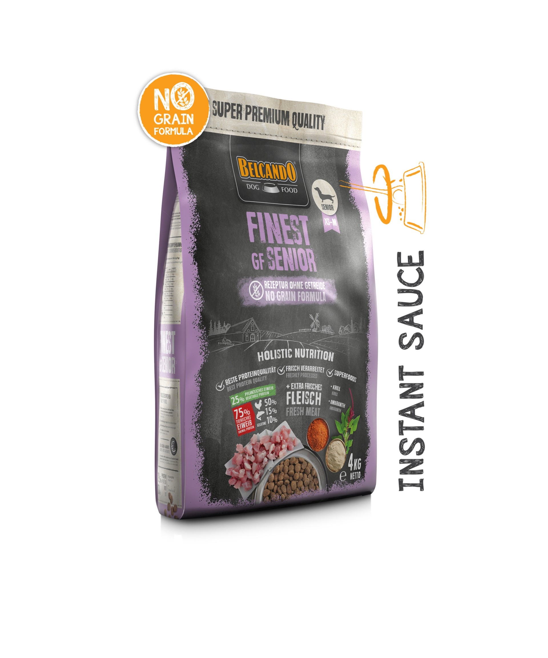 BELCANDO SENIOR FINEST GRAIN FREE POULTRY 4kg